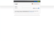 Tablet Screenshot of login.autodo.de